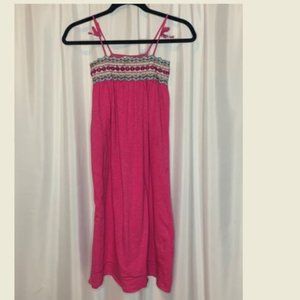 ZARA GIRLS Sz11/12 Pink Spaghetti Strap Dress